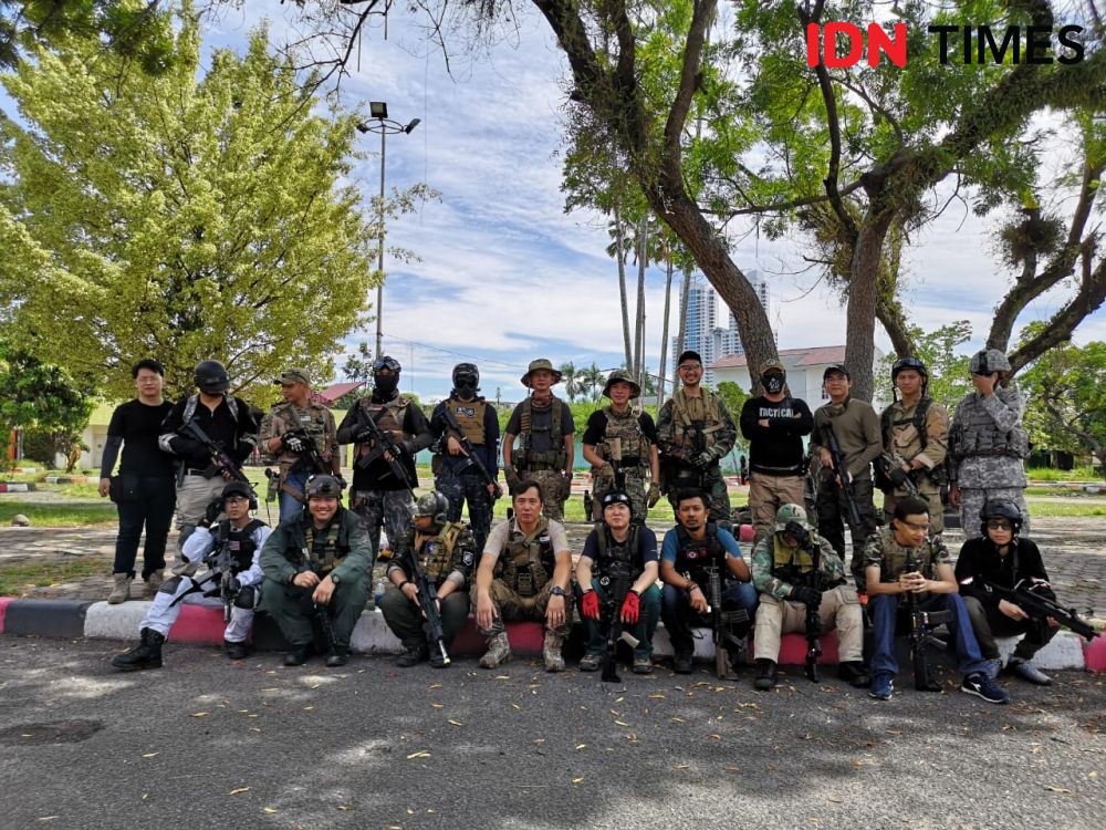 Komunitas Sumatera Airsoft Club, Latih Ketangkasan Bak Militer