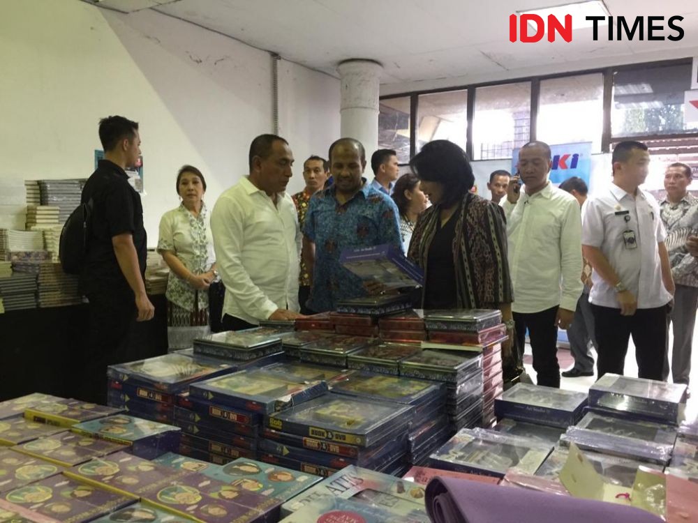 Gubernur Edy Ingin Bazar Buku Big Bad Wolf Digelar Dua Kali Setahun  