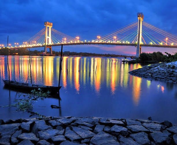 Rekor Jembatan Terpanjang di Indonesia Ada di  Ibu Kota Baru