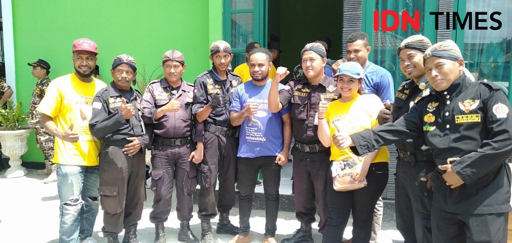 Ikut Kegiatan Sosial, Mahasiswa Papua Akui Merasa Nyaman di Yogyakarta