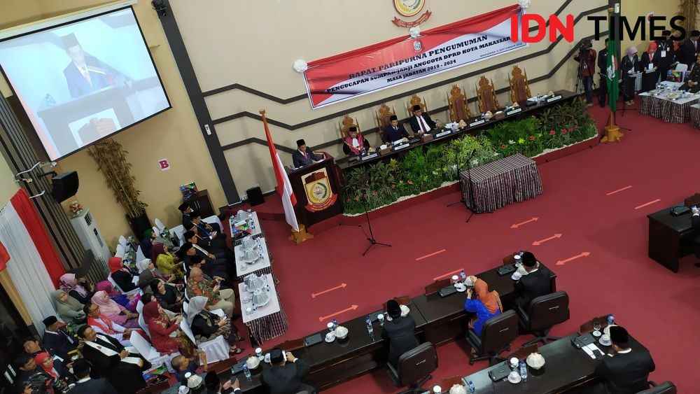 Diwakili Istri, Legislator Makassar Berkasus Narkoba Tidak Dilantik