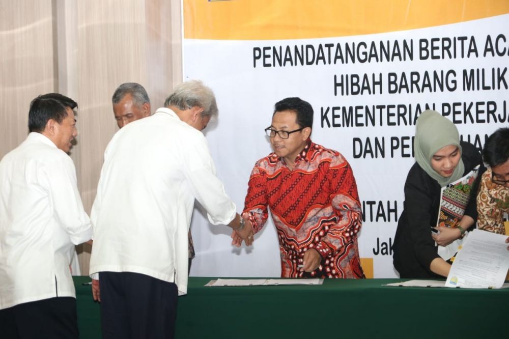 Kementerian PUPR Serahkan Hibah Barang Milik Negara Kepada Kota Malang