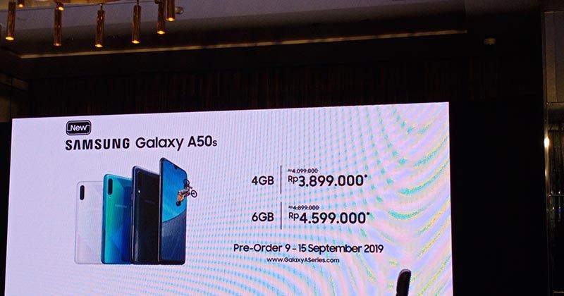Teman Akrab buat Live! Samsung Galaxy A50s Resmi Rilis!