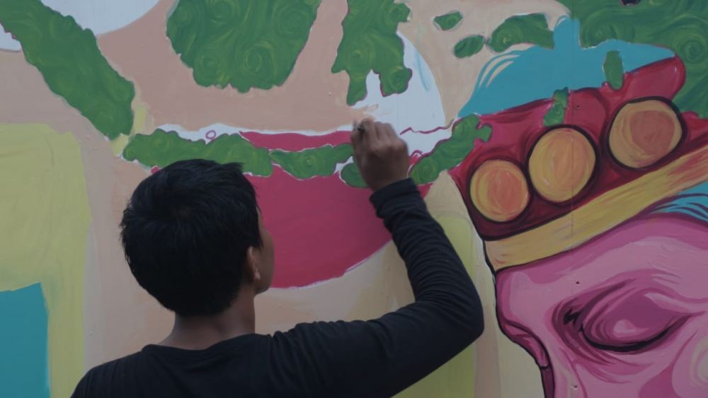 Banyak yang Tak Tahu, Ini 3 Unsur Mural di Acara Sumut untuk Indonesia