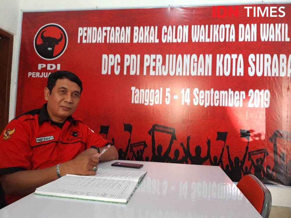 Pendaftar Bacawali PDIP Surabaya, dari Politisi Hingga PKL