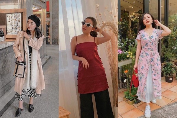 OOTD Korean Style ala PaoPao, Tampil Cemerlang Bertema Feminin & Edgy