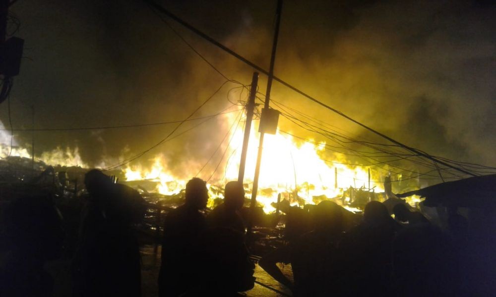 Tiga Warga Asmat Luka-luka Akibat Kebakaran Kios dan Rumah