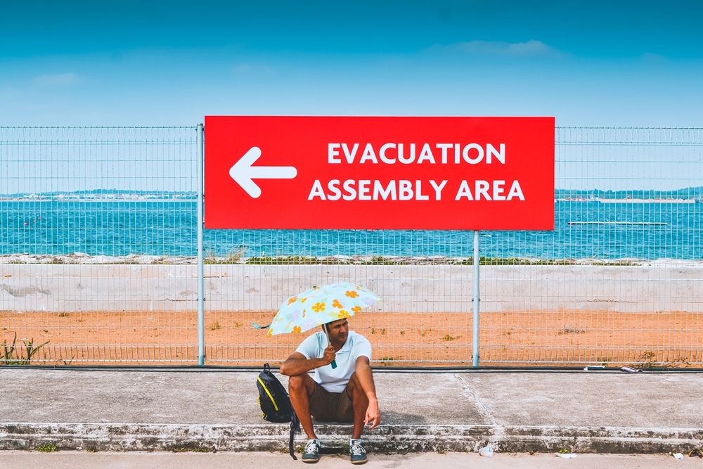 BPBD Bantul Kekurangan 500 Rambu Evakuasi Tsunami di Pantai Selatan