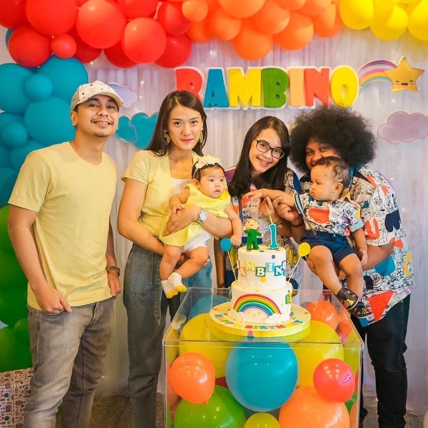 Gemas Abis! 10 Potret Perayaan Ultah Pertama Bambino Putra Babe Cabita