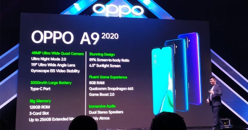 Oppo Resmi Luncurkan Perangkat A9 2020, ini Spesifikasi dan Harganya!