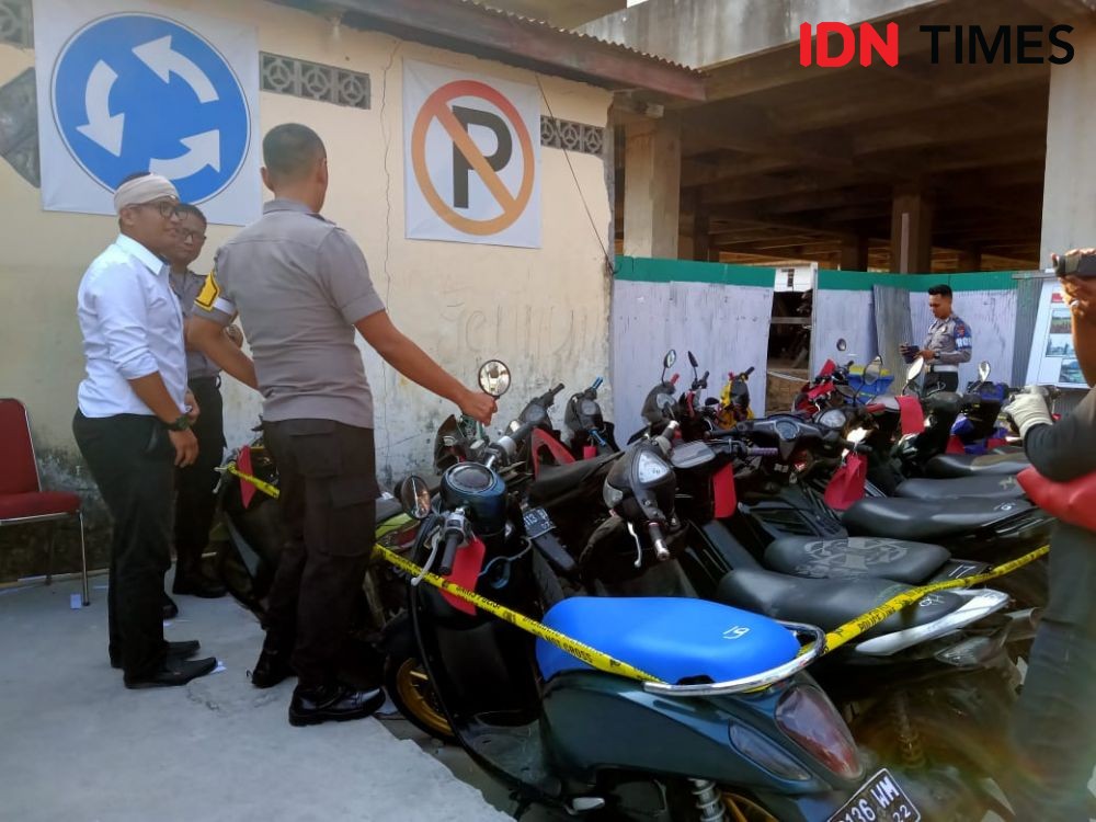 Residivis Maling 19 Unit Sepeda Motor, Polisi Buru Penadah