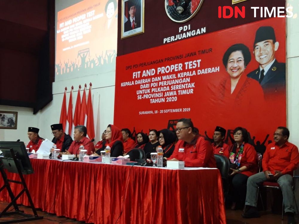 PDIP Jatim Mulai Fit and Proper Test Calon Kepala Daerah
