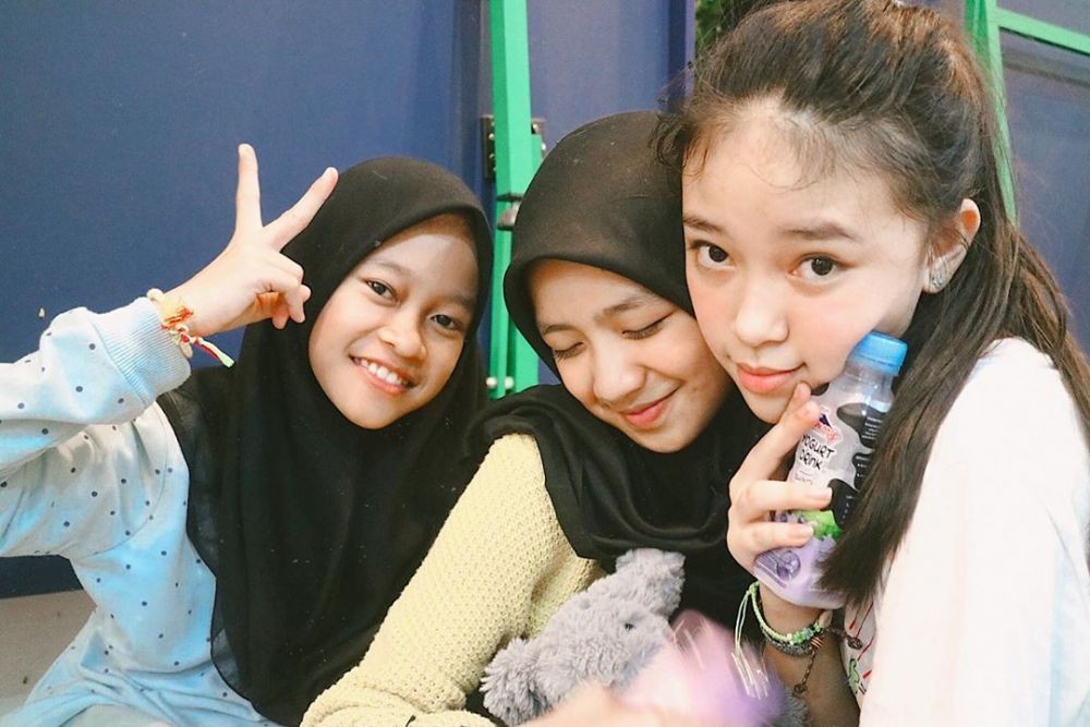 Jebolan Idol Junior Pesona Nashwa Zahira Saat Pakai Jilbab Hitam