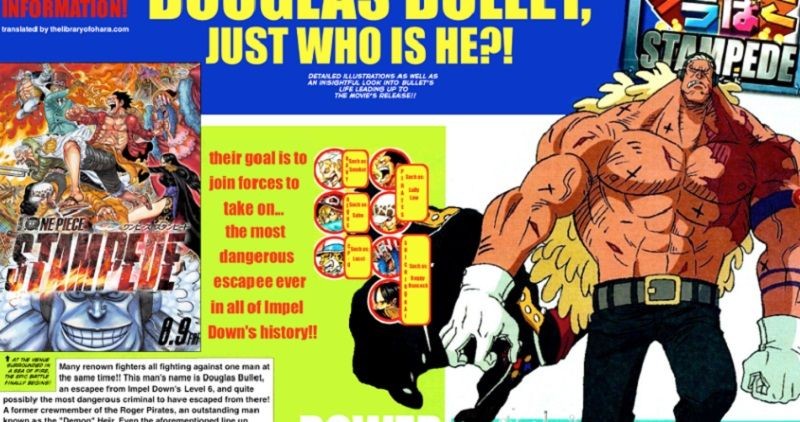 Overpowered? Inilah 5 Kekuatan Douglas Bullet One Piece Stampede!