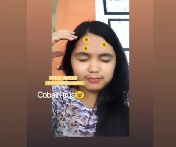 Yuk Coba! Filter InstaStory Kabut Asap dan Masker Kreasi Siringoringo