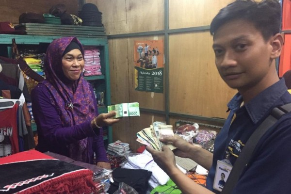 Setiap Hari Pakabul Berhasil Kumpulkan Rp100 Juta Uang Lusuh