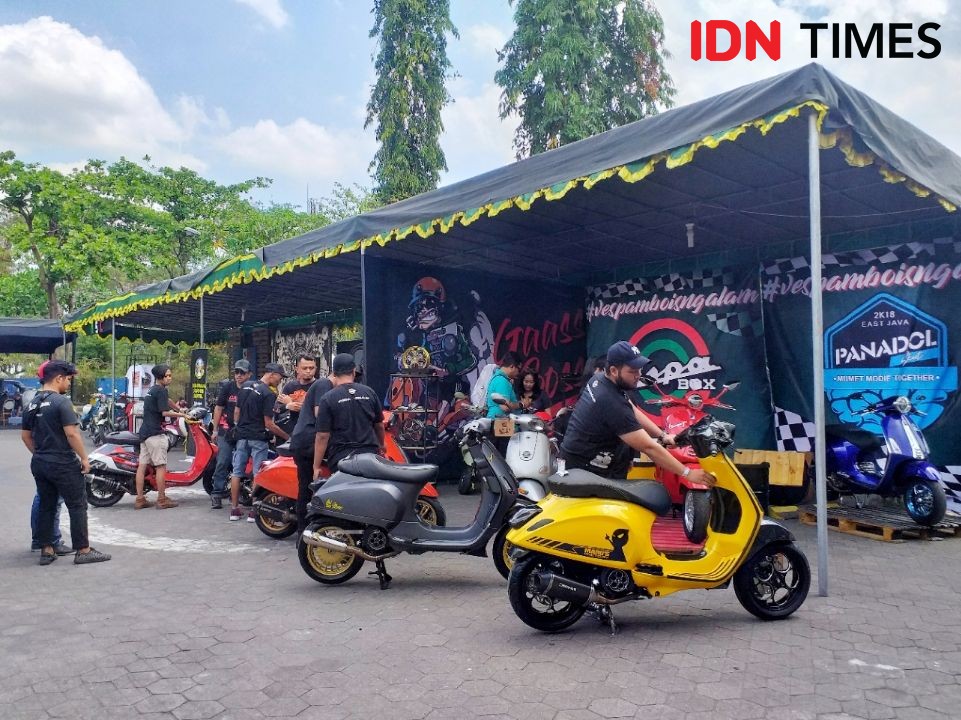Skuter Se-Indonesia Kumpul di Ajang Indonesian Scooter Festival 2019