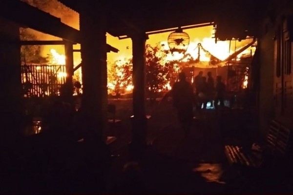 Rumah Seorang Nenek di Madiun Terbakar, Harta Bendanya Ludes