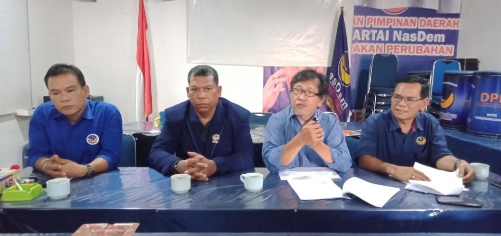 NasDem Siantar Buka Pendaftaran Bakal Calon Kepala Daerah Tanpa Mahar