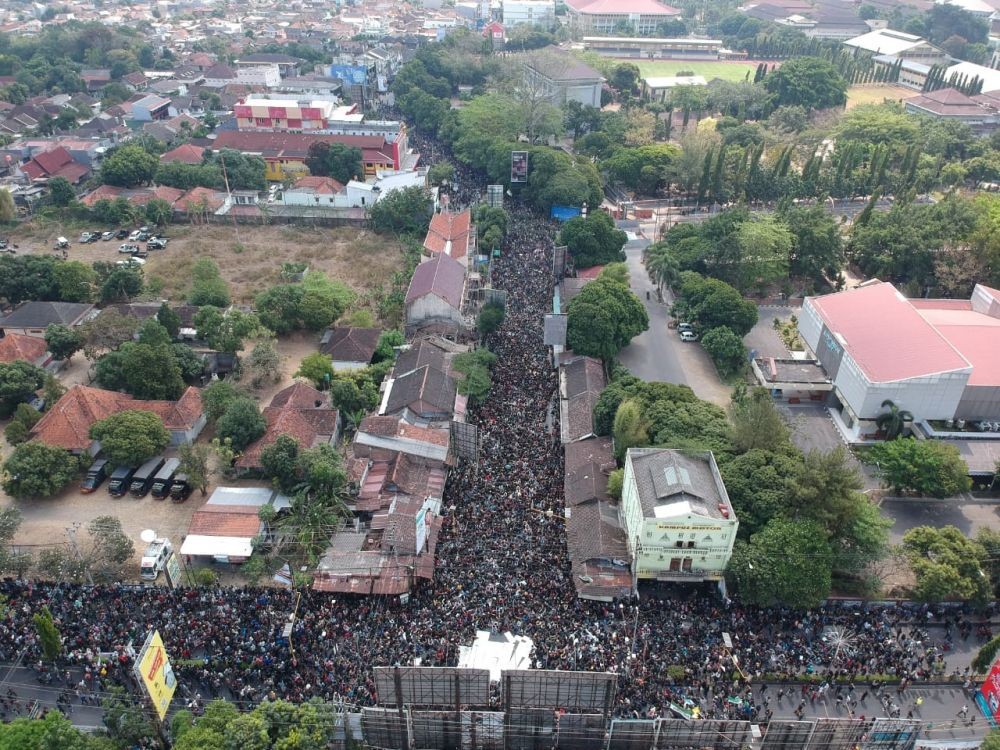 Ribuan Mahasiswa Yogyakarta Gelar Aksi Gejayan, Ini Tuntutannya