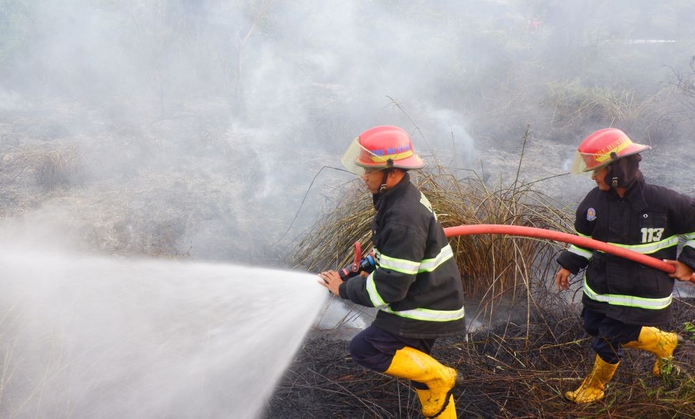 1,5 Hektare Lahan Ogan Ilir Terbakar, 2 Kejadian Karhutla Sepekan