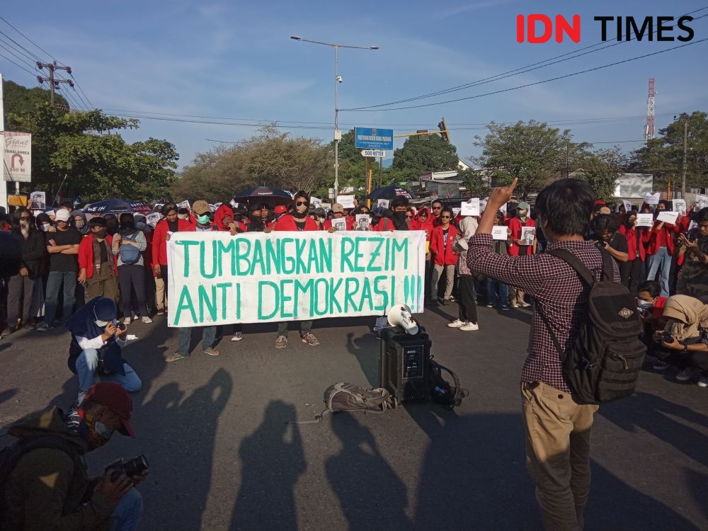 Ini Daftar Titik Demo 11 April di Makassar Hari Ini