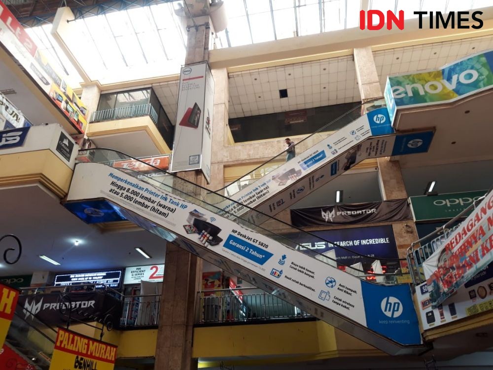 [FOTO] Antara Hidup dan Mati, Kondisi Terkini Gedung Eks Hi-Tech Mall