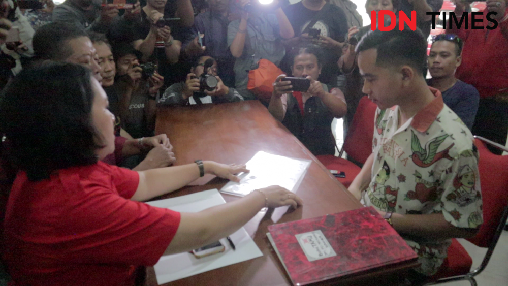 Kronologi Gibran Nyalon Tak Diusung PDIP Solo, Nekat Temui Megawati