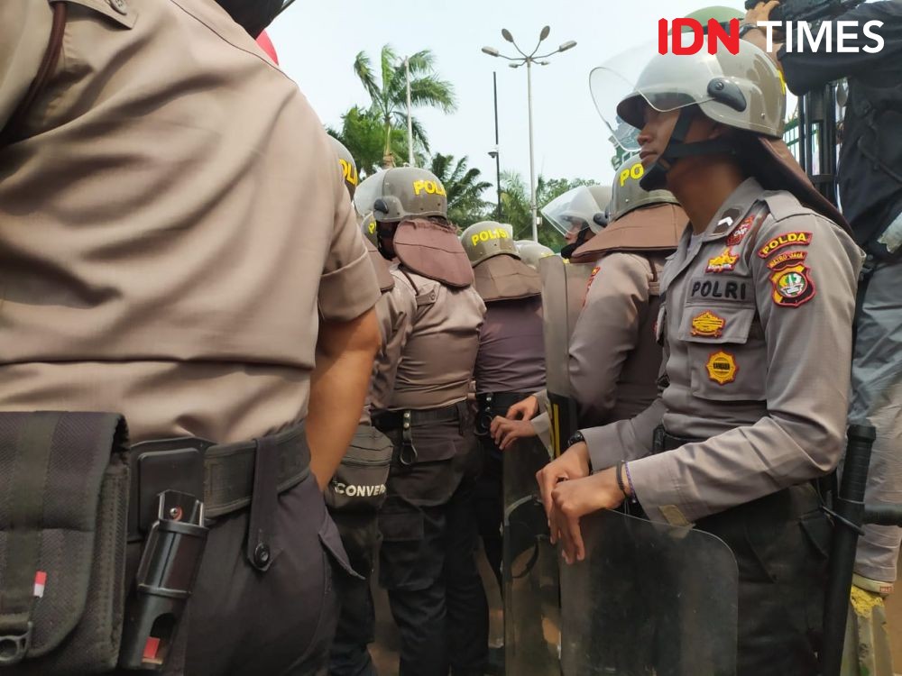 Polisi Tangkap 8 Pelaku Pengerusakan Aset Perusahaan Sawit di Lamteng