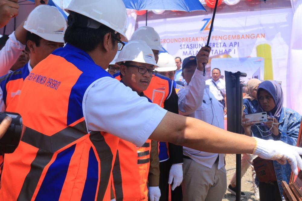 Pengembangan Stasiun Kota Malang ditarget Selesai Sebelum Lebaran