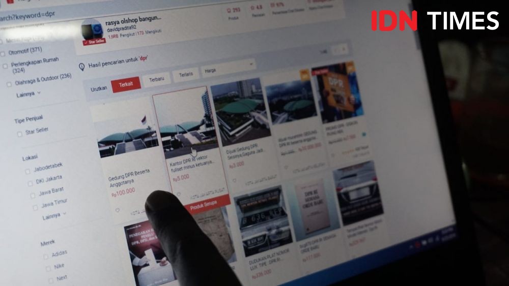 Wow, Gedung DPR RI 'Dijual' di Berbagai Situs Penjualan Online