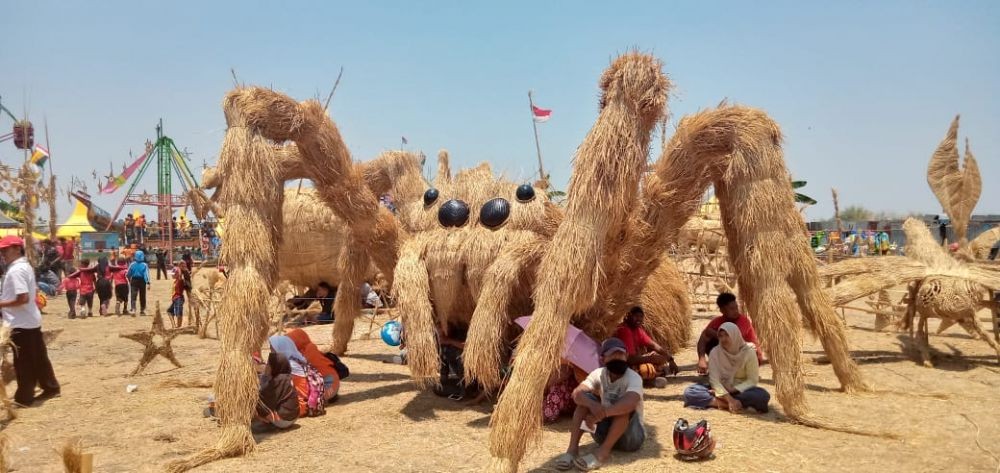 Festival Jerami Grobogan, Seni Instalasi yang Instagrammable Banget
