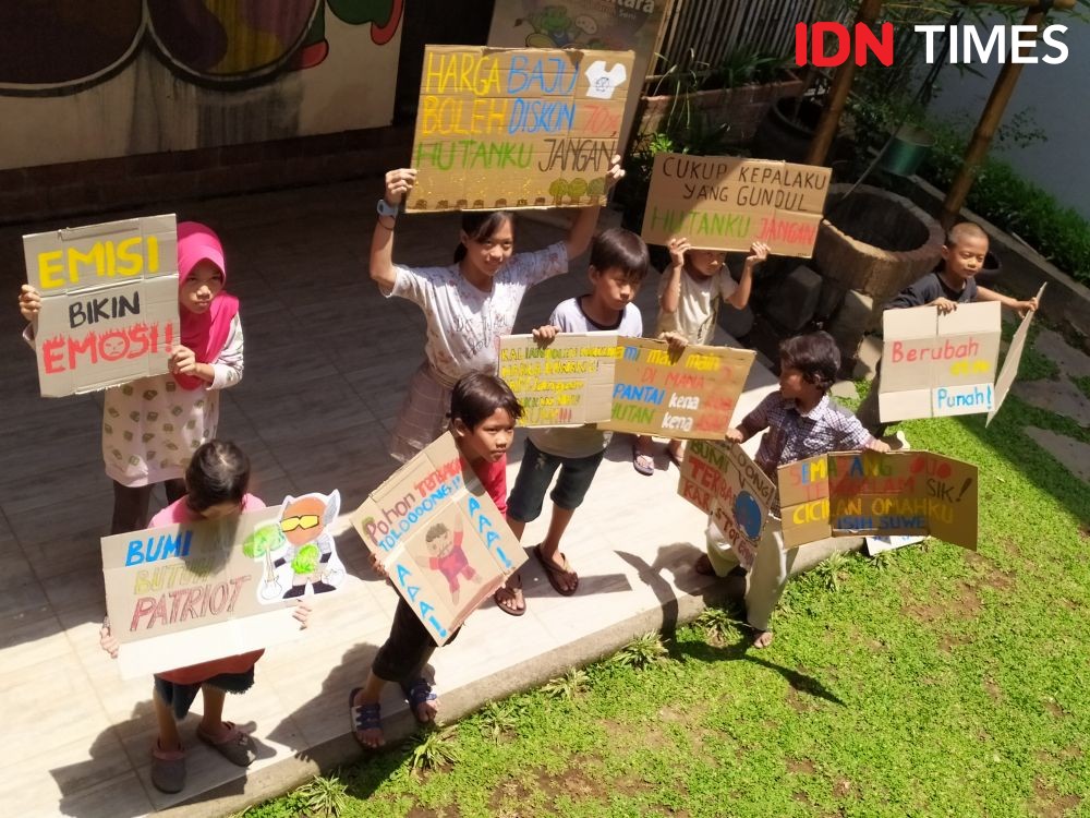 Cara Anak-Anak Semarang Peduli Pemanasan Global dan Perubahan Iklim