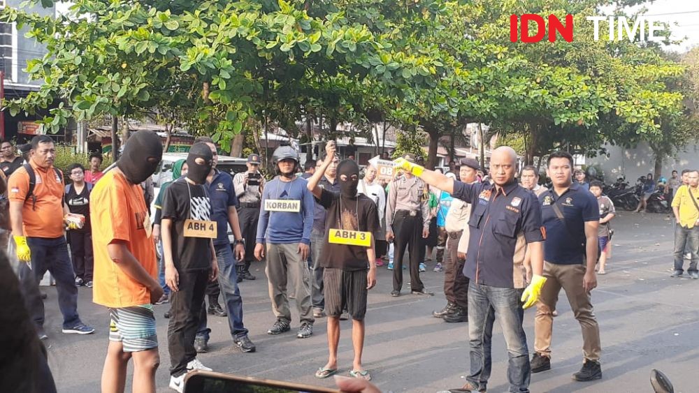 18 Adegan Diperagakan Dalam Kasus Pembacokan Pelajar di Yogyakarta