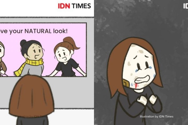 Menohok! Ini 8 Ilustrasi Orang yang Terlalu Ikuti Tren Kecantikan