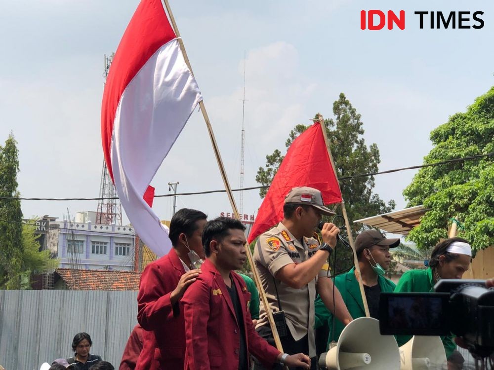 Niat Ikut Demo Mahasiswa, 7 Pelajar SMA di Palembang Diamankan    