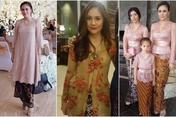 Inspirasi Kebaya Wulan Guritno, Desainnya Bikin Kelihatan Awet Muda!