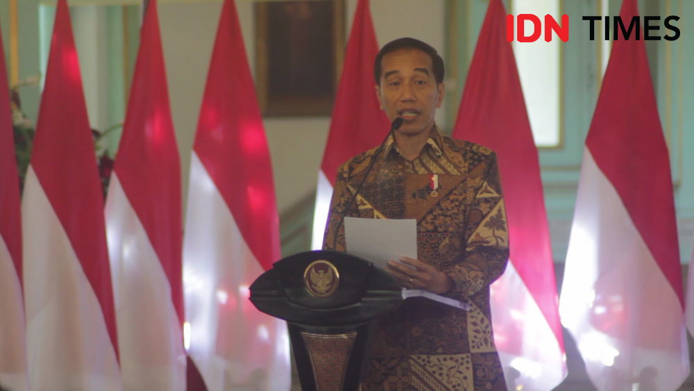 Jokowi dan Iriana Pakai Batik Tambal Pamiluto, Filosofinya Dalam Lho
