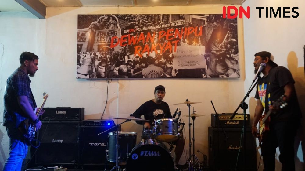 Gabungan Band Indie di Medan Bersatu Tolakan RUU KUHP