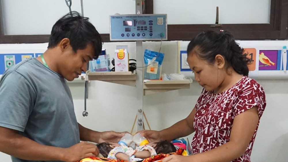 Bayi Kembar Siam Asal Buleleng Tak Bisa Jalani Operasi Pemisahan