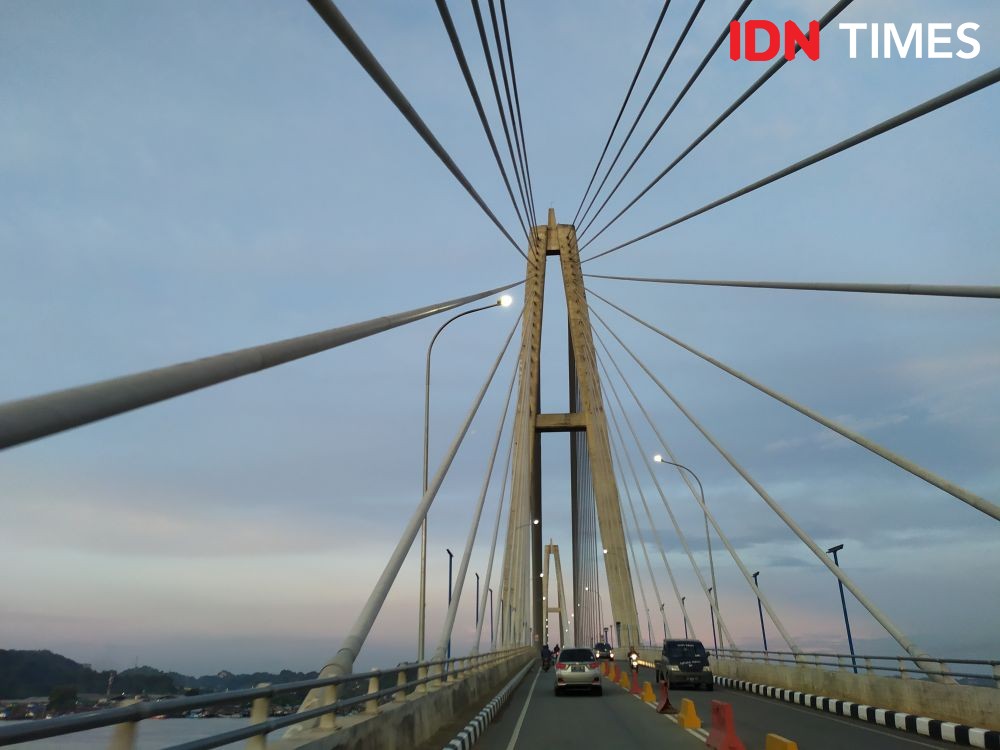 Bisa Runtuh, Jembatan Mahkota II Samarinda Ditutup Sementara