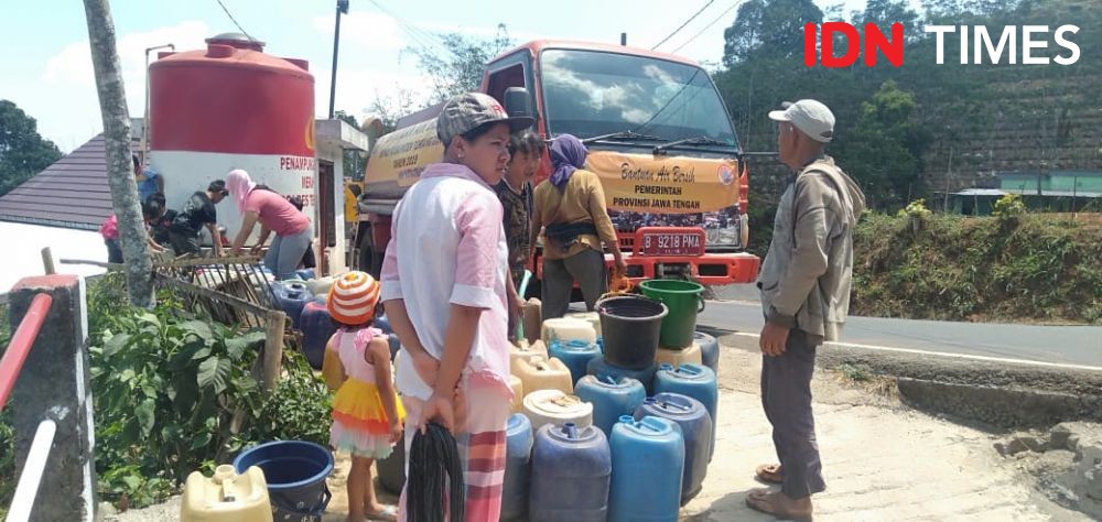 Kekeringan Ekstrem Meluas, 1.096 Desa di Jateng Kekurangan Air Bersih