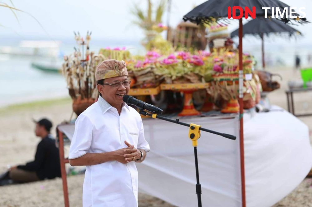 [FOTO] Keseruan Nusa Penida Festival 2019, Diawali Ritual Pakelem