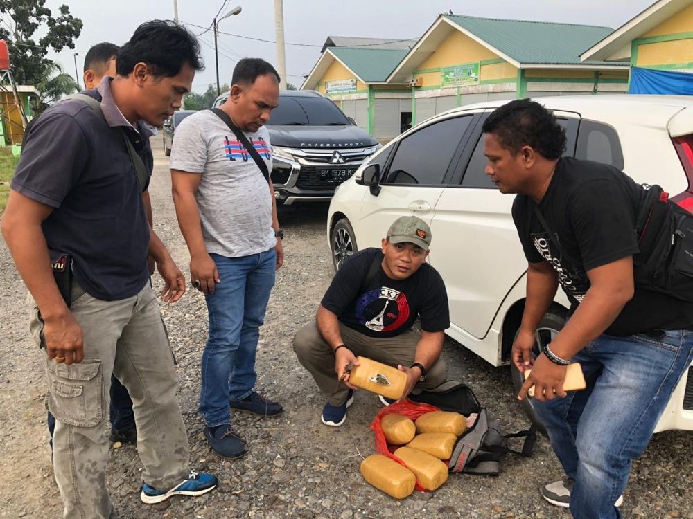 Berencana Selundupkan Ganja ke Siantar, Pemuda Aceh Ditembak Polisi
