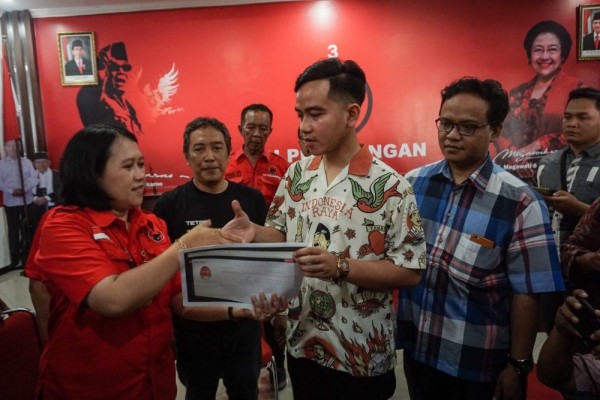 PDIP Ancam Coret KTA Gibran Jika Nekat Maju di Pilkada Solo