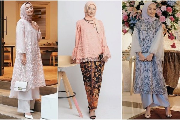 Kebaya Hijab Vira Tandia, Elegan Banget buat Kondangan