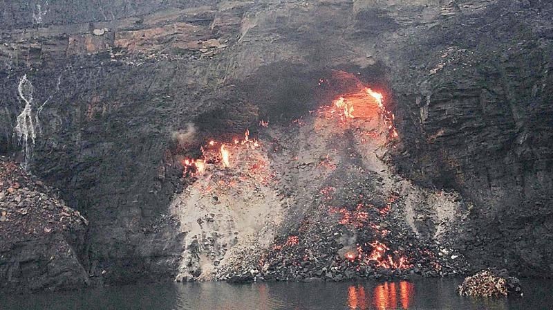 Подземные пожары. Эндогенный пожар. Подземные угольные пожары.