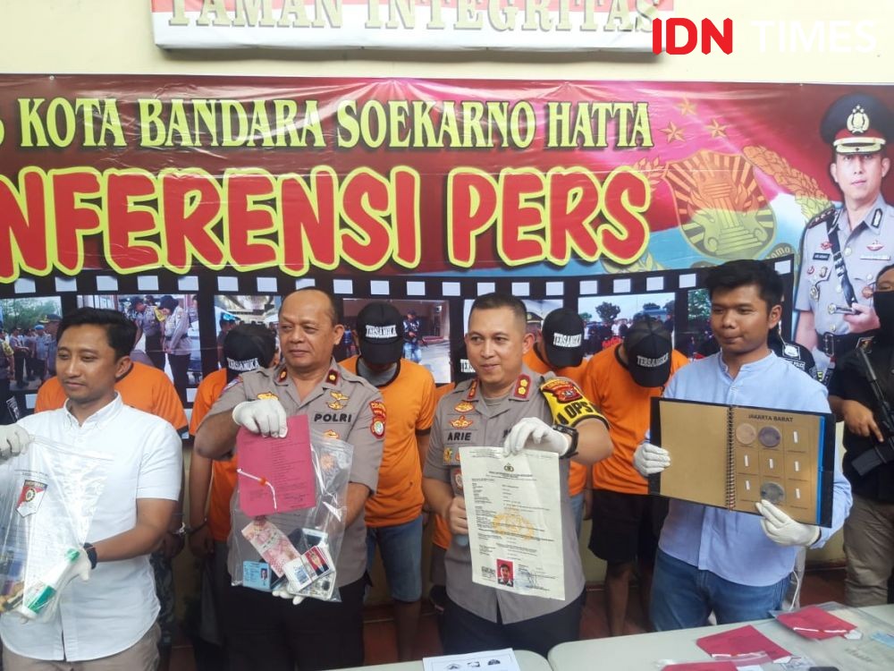 Polres Bandara Soekarno Hatta Bongkar Praktik Pembuatan Dokumen Palsu