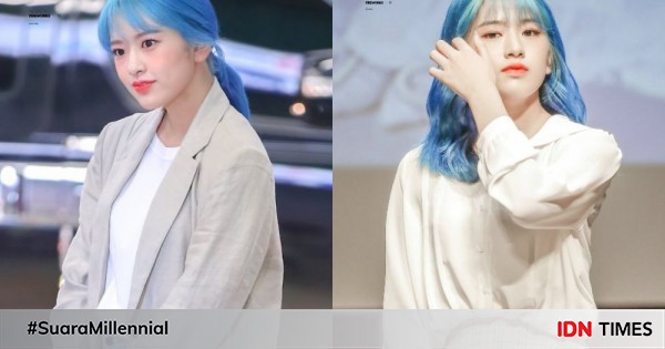 Ubah warna rambut, 10 potret yujin iz*one mirip sailormoon