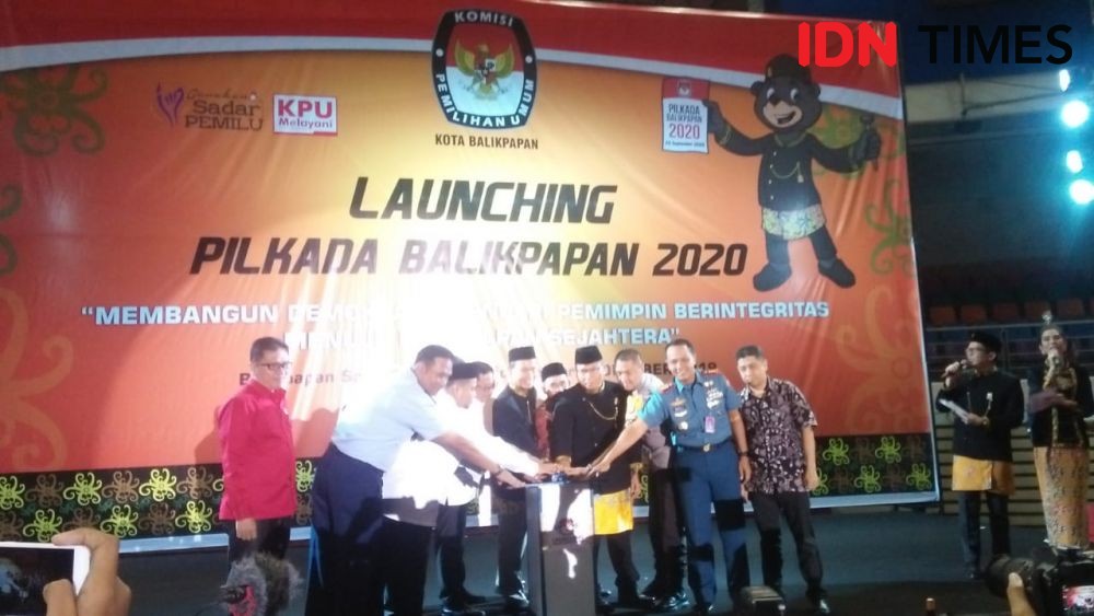 Launching Pilkada 2020, KPU Balikpapan Masih Berhutang Rp900 Juta 